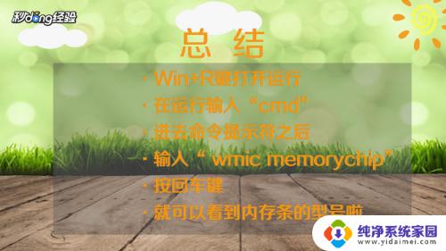 如何在电脑上查看内存条型号 win10如何查看内存条型号