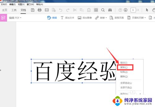 win10pdf怎么复制 pdf复制粘贴步骤