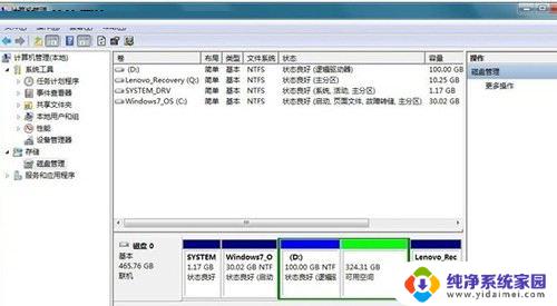 win7磁盘分盘 怎样将Windows 7的C盘分成多个分区