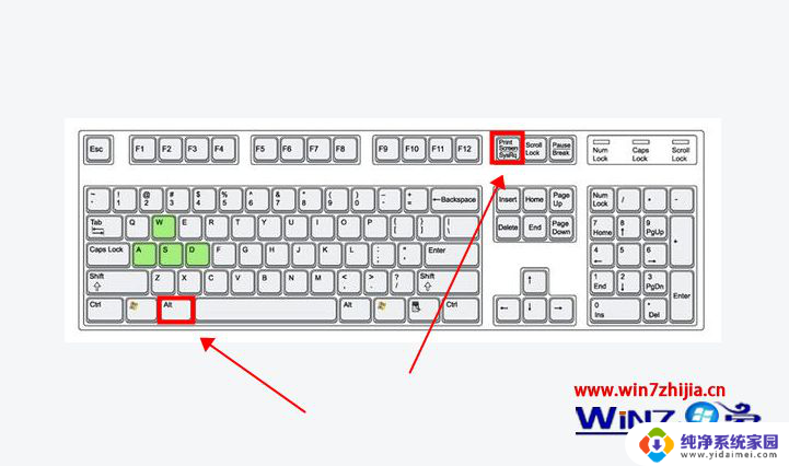 windows7快速截屏快捷键 Win7系统截图快捷键教程