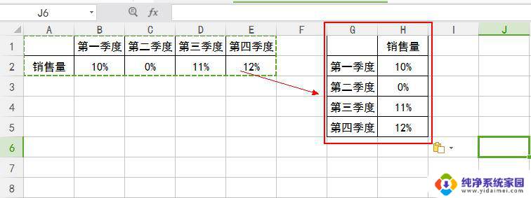 wps表格行标题怎样改成列标题 怎样在wps表格中将行标题改为列标题