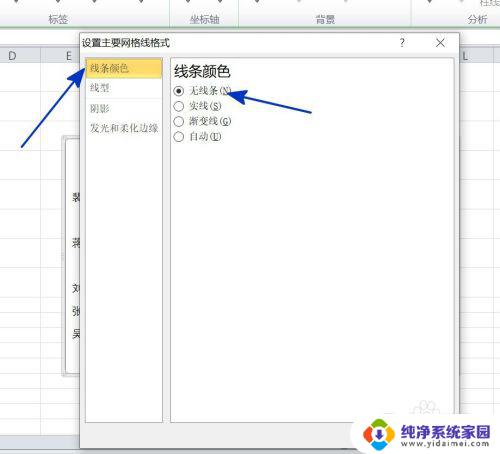 Excel教程：如何去掉图表网格线？