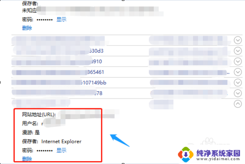 电脑网页保存的密码怎么查看 如何查看电脑浏览器存储的网站密码