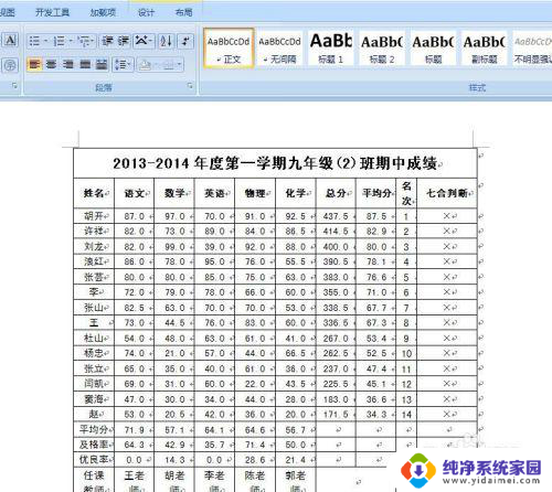 excel内容复制到word表格中 将EXCEL中的数据粘贴到Word表格中