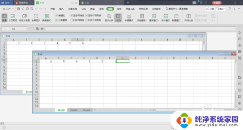 excel怎么把两个表格放在一起看 如何在同一个Excel窗口中显示两个工作表