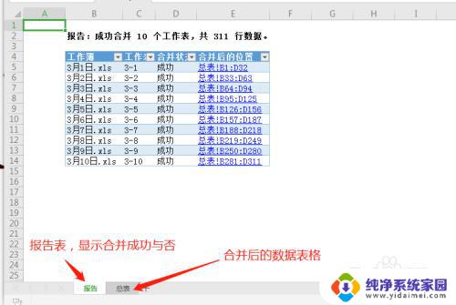 excel2007多个表格合并到一个表格怎么操作 Excel如何将多个表格合并到一张表格