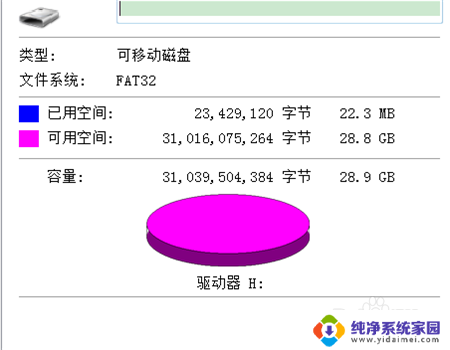 u盘怎么查看实际内存多大 如何查看U盘的有效容量有多少G