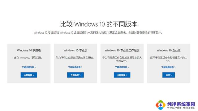 win10企业版和服务器版有什么区别 Windows 10各版本区别详解