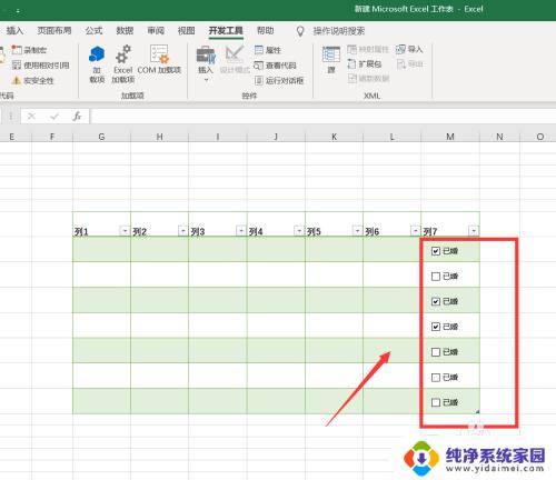 如何设置勾选单选框 怎样在Excel中插入具有打勾选项的选项框