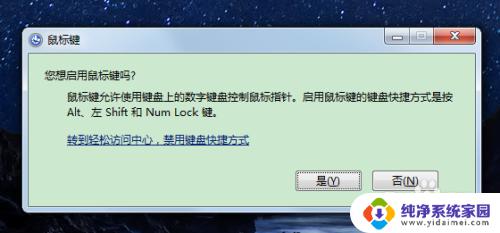 win7键盘代替鼠标的各种使用方法 Win7系统键盘操作鼠标的神奇技巧