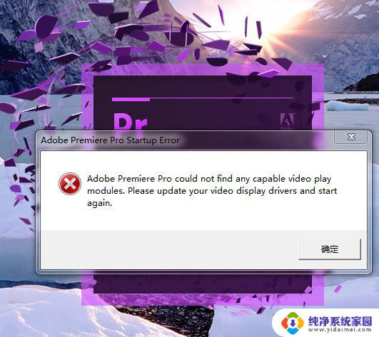 pr在win10打不开 Win10系统下Adobe Premiere打不开报错解决方法