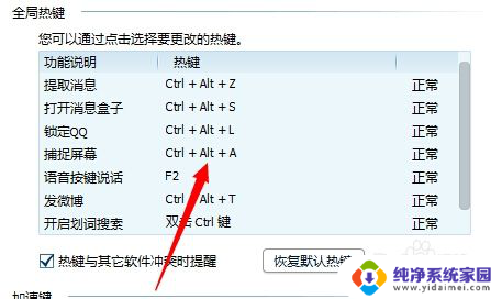 为什么qq截图快捷键用不了了 qq截图快捷键不能用了怎么解决