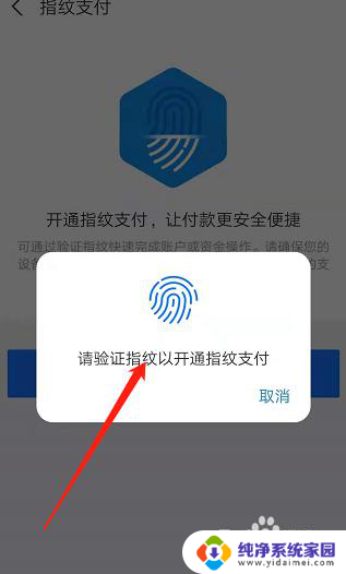 支付宝指纹支付怎么重新录入 如何在支付宝重新设置指纹识别