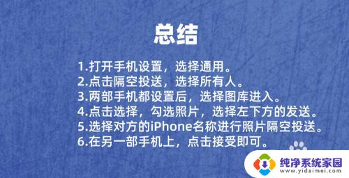 苹果手机怎么将照片导入另一个手机 在苹果手机上如何分享照片到另一个苹果手机