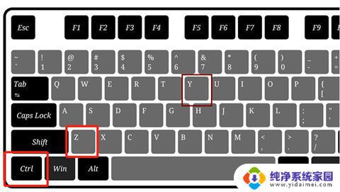 win10撤销快捷键 电脑撤销快捷键ctrl+z的快捷键组合是什么