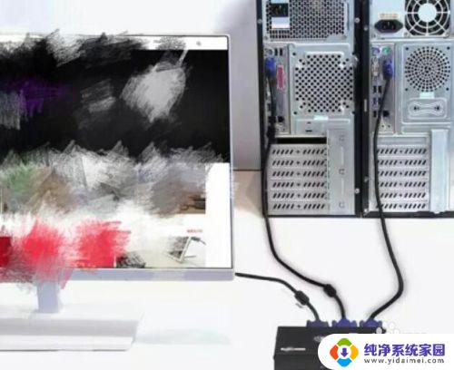 一个显示器带两台主机:提升工作效率的双重屏幕解决方案