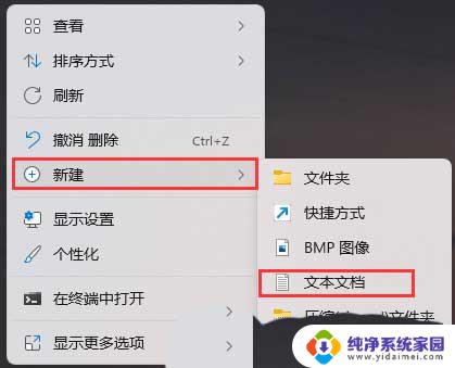 win11文件详细信息 Win11桌面生成chaxun.txt文件的步骤