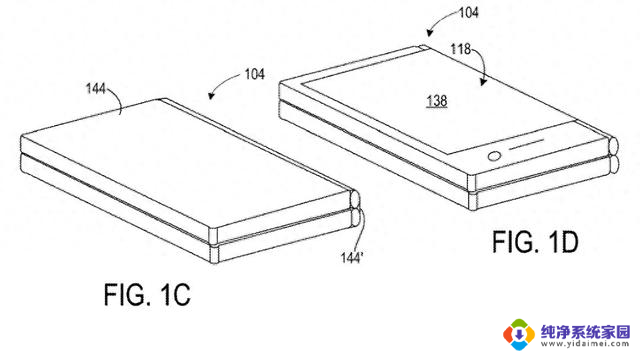 微软新专利展示折叠屏铰链，为Surface Phone铺路