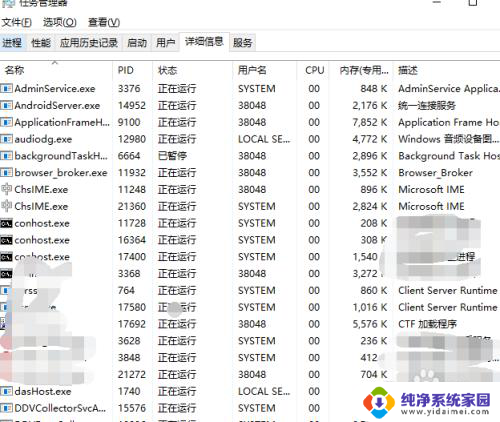 电脑怎么查看cpu使用情况 如何查看win10电脑的CPU占用情况