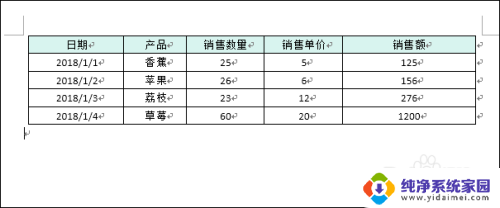 word单元格底纹怎么设置 Word表格单元格底纹和填充设置