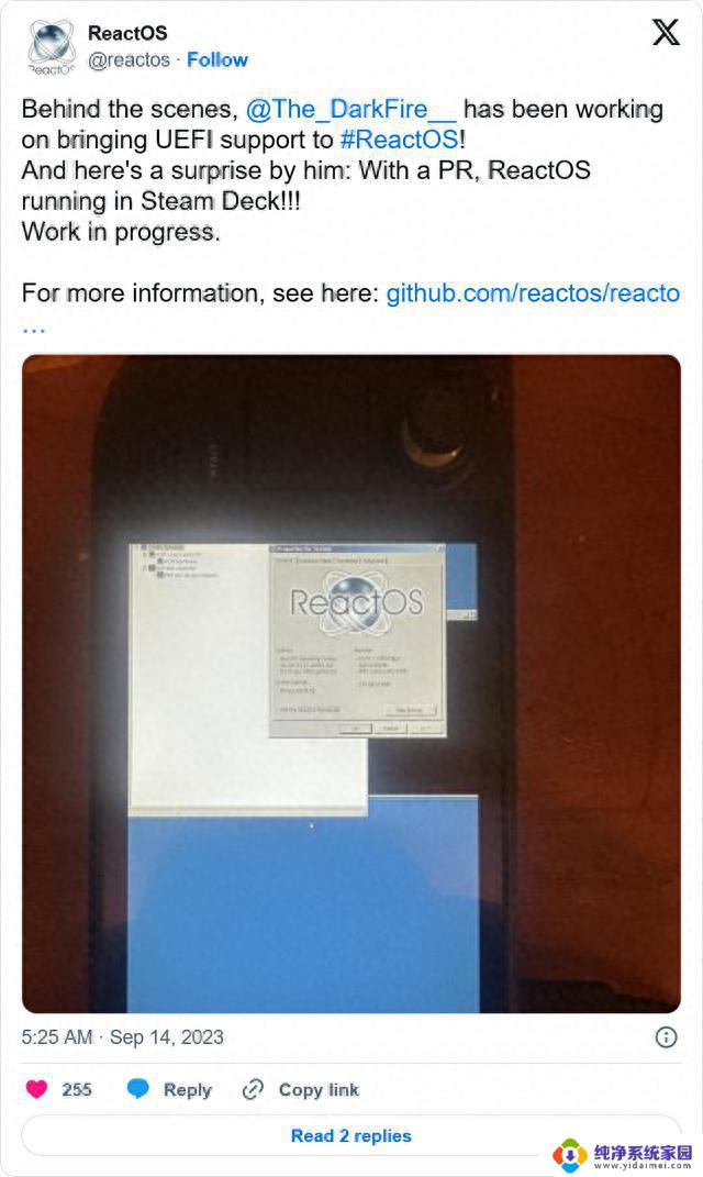 开源 Windows - ReactOS首次在Steam Deck上实现正常运行，堪比原生体验！