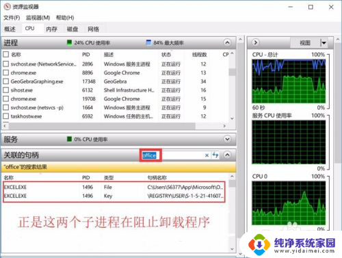 电脑上的程序卸载不了怎么办 电脑软件删除不了怎么办