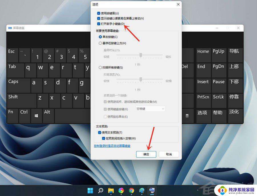 Win11数字键盘：如何在Windows 11中启用/禁用数字键盘？