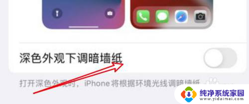 ios13壁纸变暗怎么解决 iPhone13桌面壁纸自动调暗怎么关闭