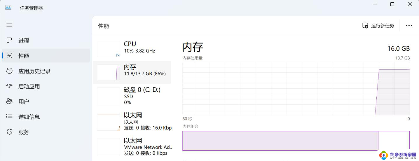 win11资源占用太高 Windows11内存占用过高怎么解决