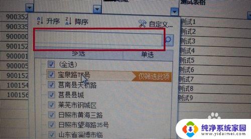 电脑表格筛选怎么操作 Excel表格如何进行数据筛选操作