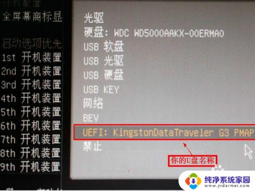 u盘启动选择uefi吗 UEFI BIOS怎样设置从光盘启动