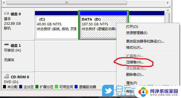 win7系统如何分区硬盘 win7系统下如何合理划分硬盘分区