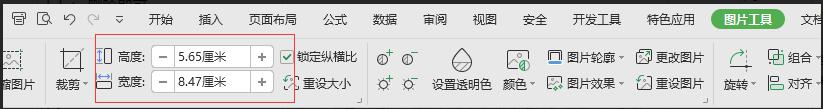 怎么让wps表格中的图片自动缩放