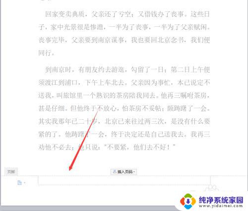 word页脚插入页码 Word文档中如何自定义页脚和页码