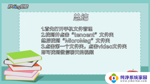 手机微信视频在哪个文件夹 如何在微信中查找聊天视频