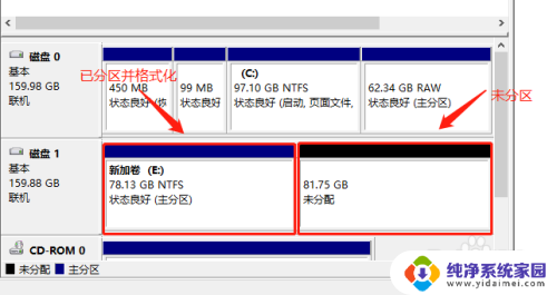 如何把旧硬盘重新格式化分区 Windows10如何为新硬盘分区和格式化