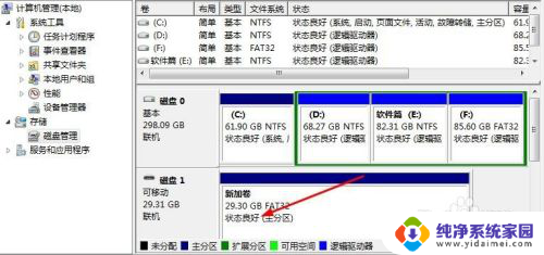 u盘怎么取消分区 U盘分区删除方法