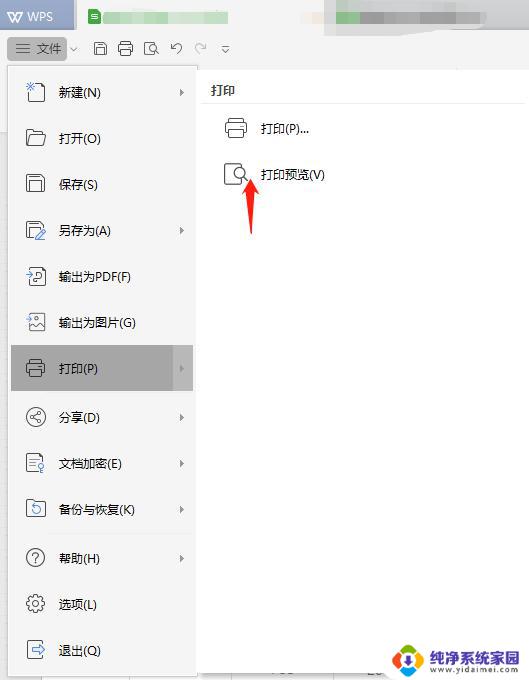 wps打印预览在哪儿呀 wps打印预览在哪个菜单中