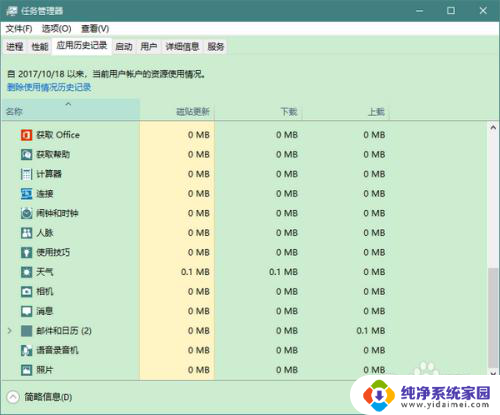 win10怎么查看应用使用时间 Win10应用历史记录在哪里查看