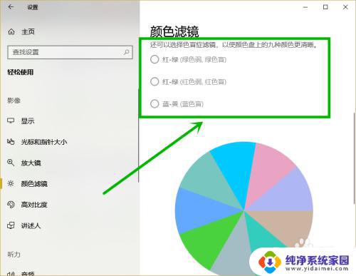 windows黑白模式 windows10屏幕界面黑白及色盲的调整方法