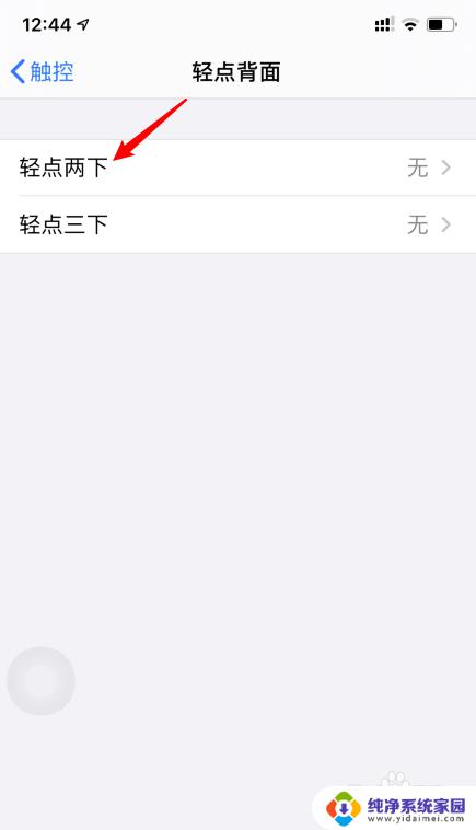 苹果手机轻点两下截屏怎么设置 苹果iOS14如何设置轻点背面截屏