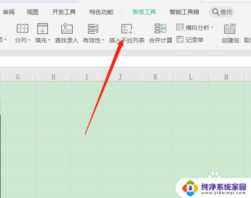 wps表格怎么设置选项内容 WPS表格如何设置列表选择填写内容