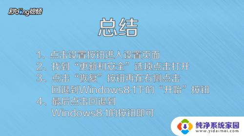 win10改win8系统 Win10系统如何还原为Win8系统