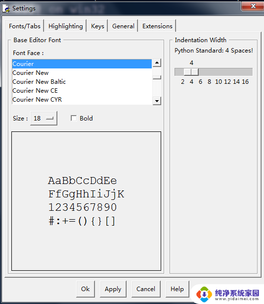 idle字体大小设置 如何修改 Python IDLE 的背景颜色和字体大小