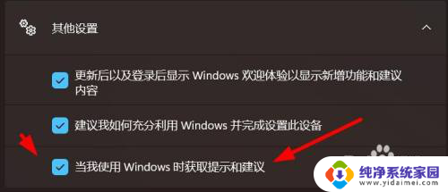 如何关闭win11提示 Windows11如何关闭系统建议