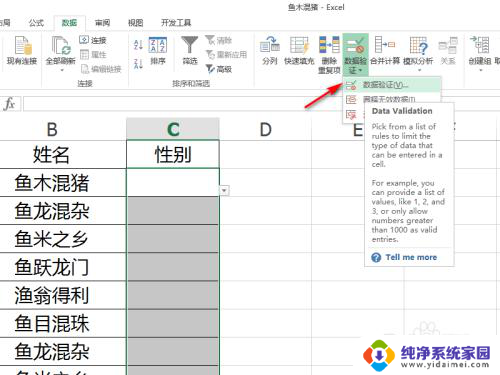 如何修改下拉框选项内容 怎样修改Excel下拉菜单