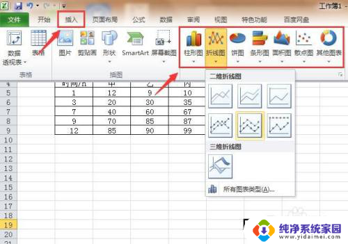 excel如何选择数据 Excel插入数据图表选择数据方法