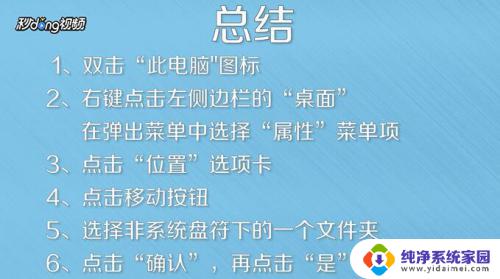 桌面怎么设置文件夹 Win10桌面文件夹路径修改方法