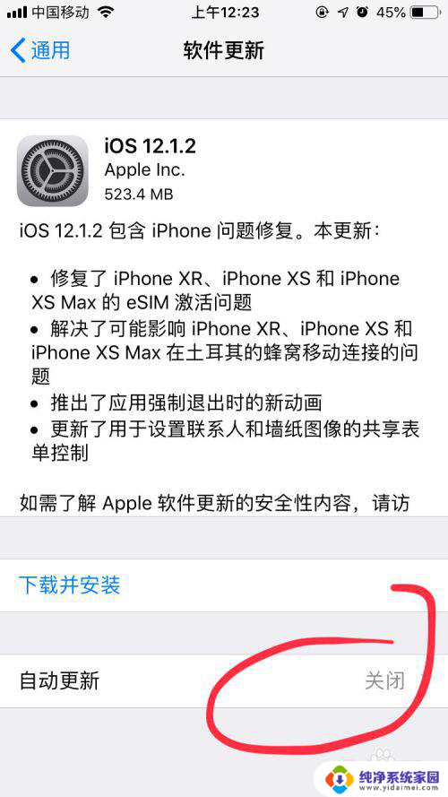 iphone如何关闭自动更新 怎么关闭苹果手机的系统自动更新