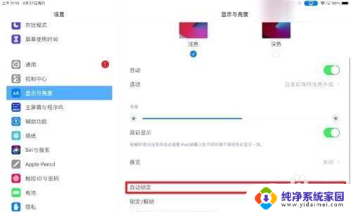 ipad不会自动熄灭屏幕 iPad怎么设置手动熄灭屏幕